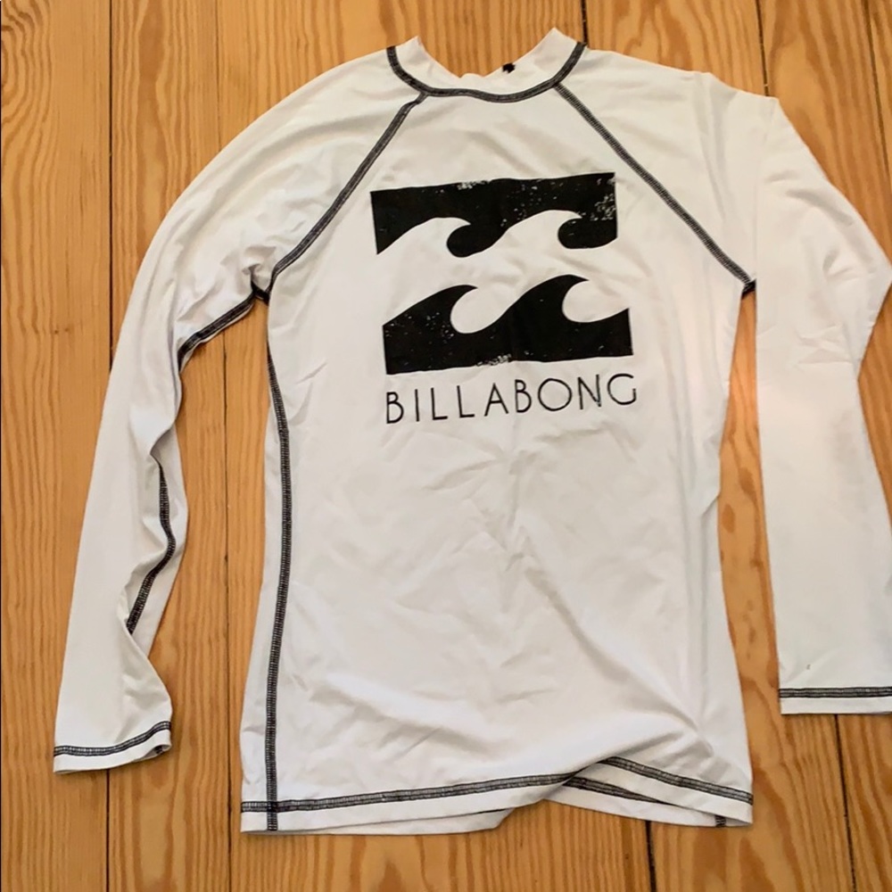 Billabong rash guard white